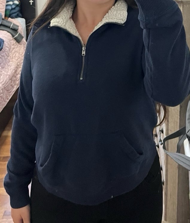 Hollister Co. White Fleece Jackets Mercari
