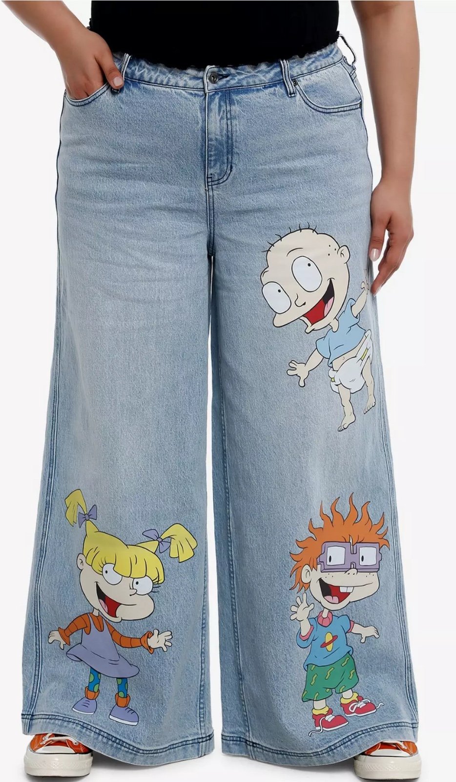Rugrats Trio Wide Leg Jeans Plus Size 18 FIRM PRICE