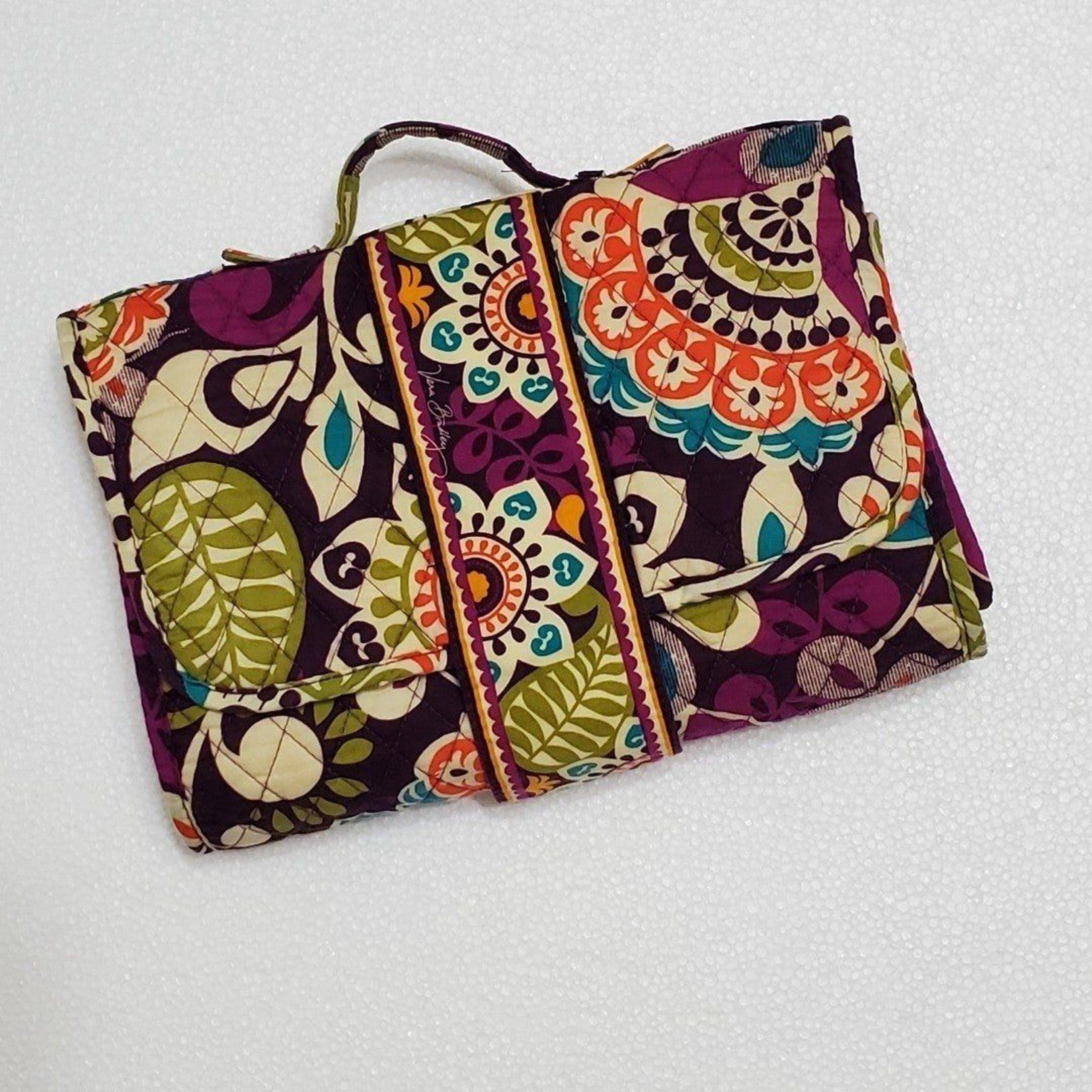 Vera Bradley Changing Pad Clutch Plum Crazy Baby Diaper Mat (retired)