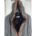 Donna Salyers Fabulous Furs Faux Fur Lined & Trimmed Hooded Parka Coat Sz XL New