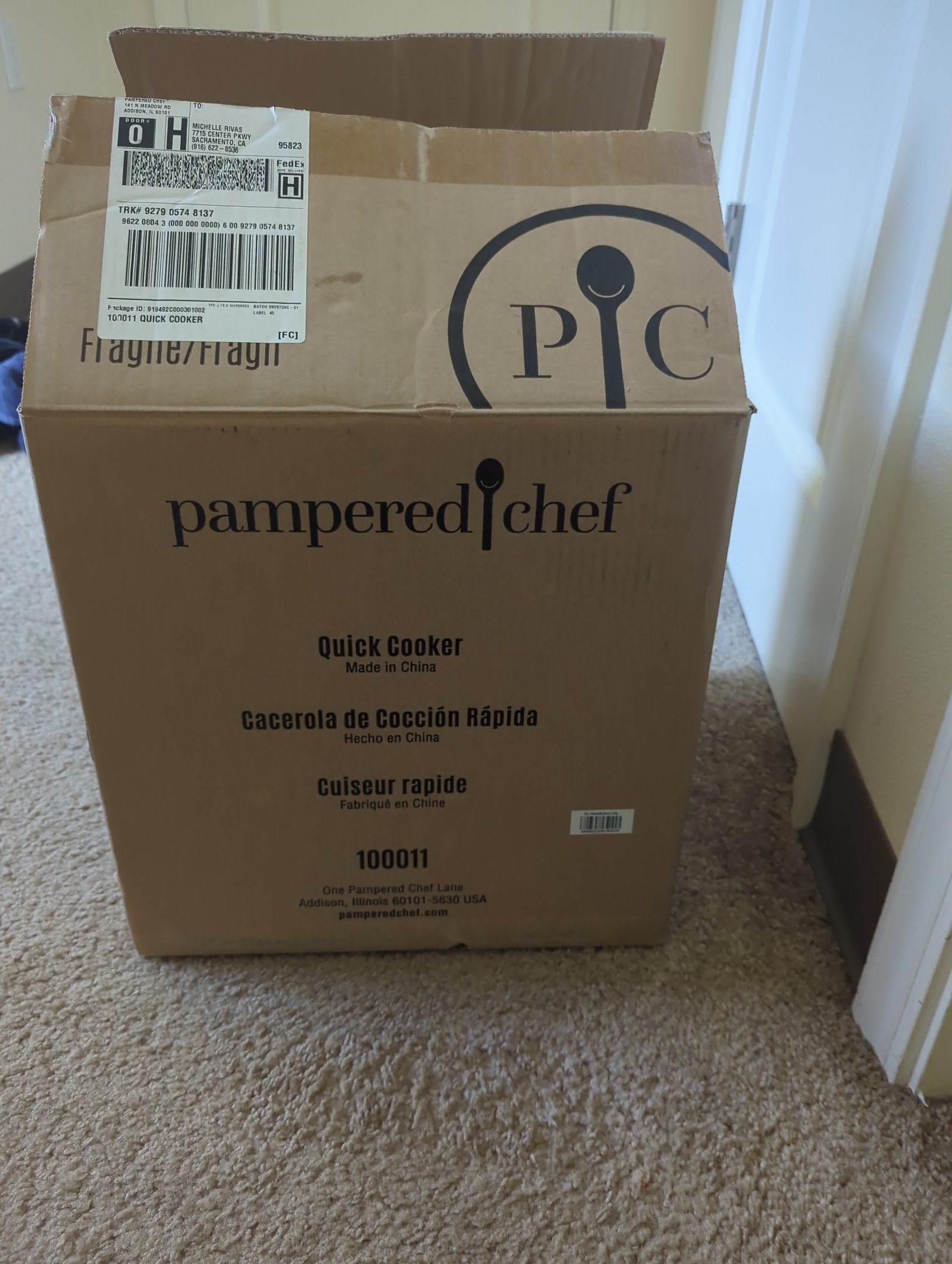pampered chef quick cooker