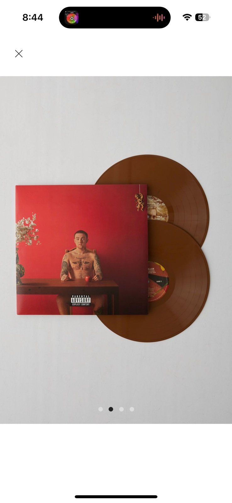 Mac Miller Watching Movies With The Sound Off URBAN OUTFITTERS EXCLUSIVE - brown