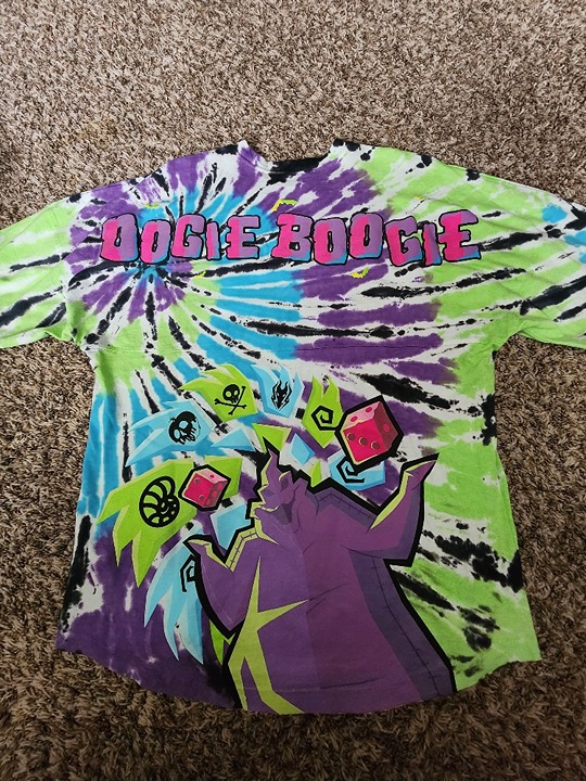 Disney Parks Nightmare Before Christmas Oogie Boogie Spirit Jersey Medium