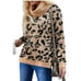 Leopard Print Turtleneck Sweater
