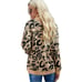 Leopard Print Turtleneck Sweater