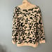 Leopard Print Turtleneck Sweater