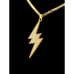 24 Cuban Chain - 14K Gold Finish Lightning
