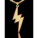 24 Cuban Chain - 14K Gold Finish Lightning