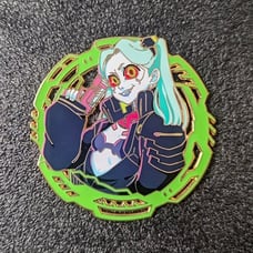 Cyberpunk Rebecca Enamel Pin - AnibabePins