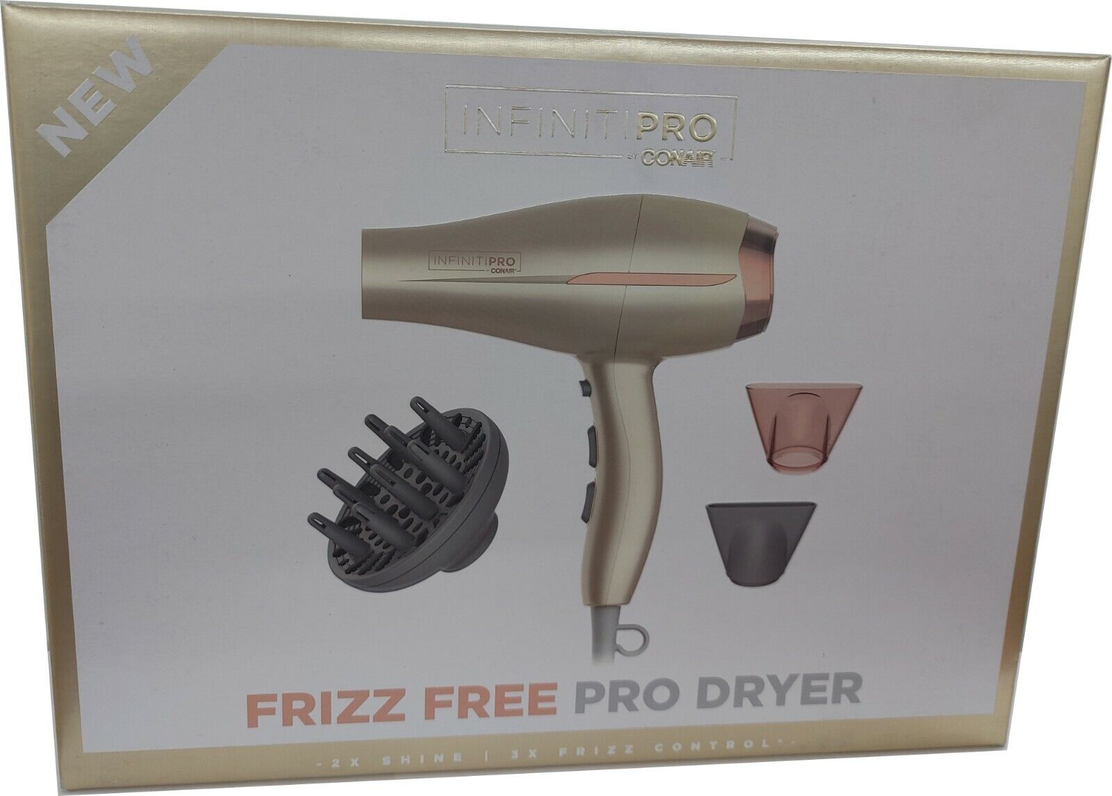 Infiniti Pro By Conair Frizz AC Dryer Frizz free pro dryer 1875 Watts Model 750