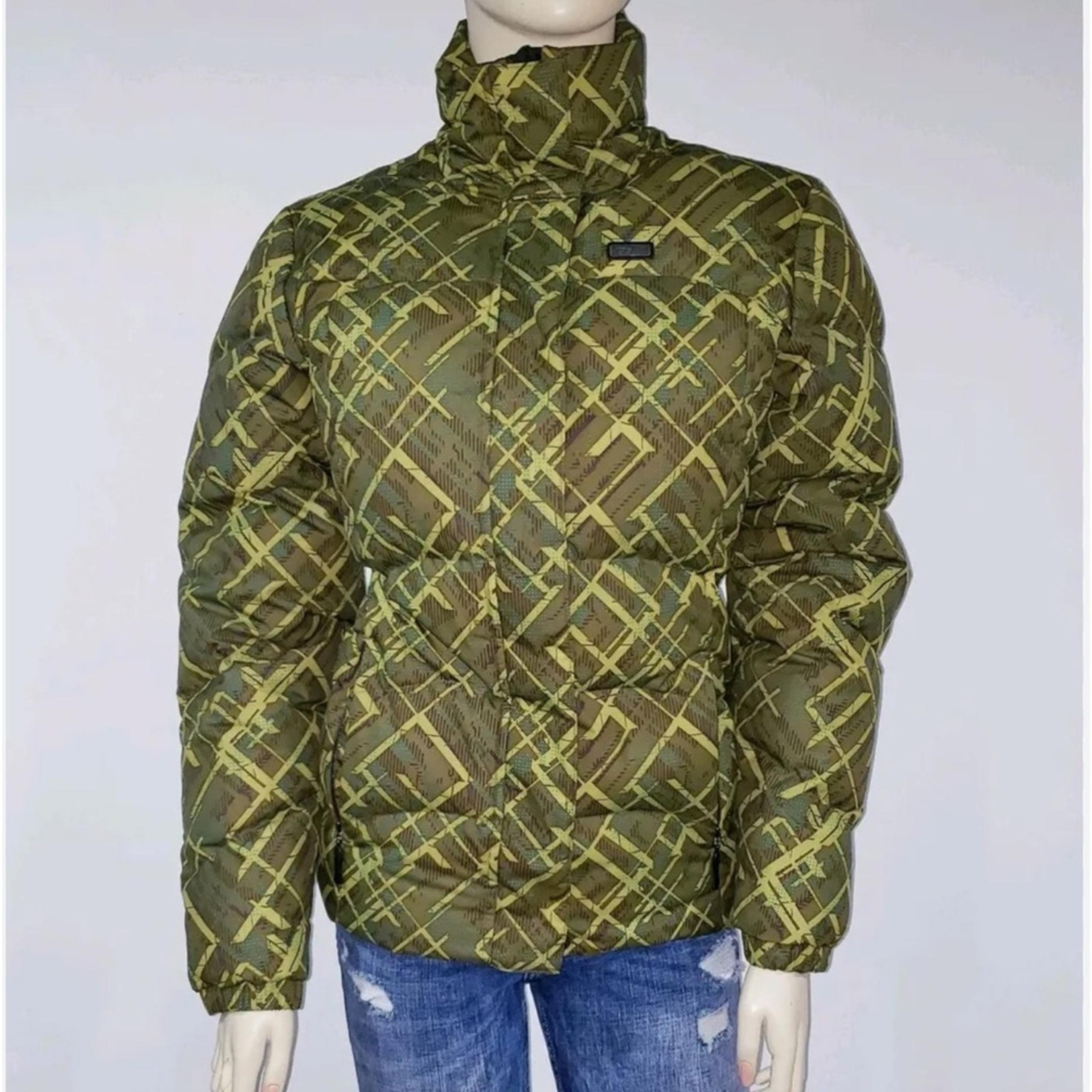 Oakley Jacket Down Puffer Snowboard Ski Winter Full Zip Green Womens Size Small
