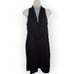 Development by Erica Davies Women's Y2K Cowl Neck Sleeveless Mini Dress Black si