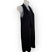 Development by Erica Davies Women's Y2K Cowl Neck Sleeveless Mini Dress Black si