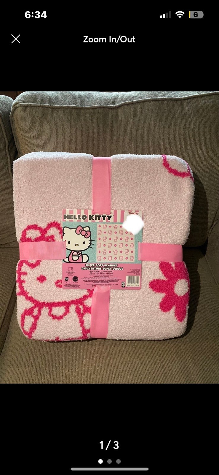 Hello Kitty Queen Size blanket