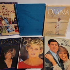 Princess Diana *6 Books* Royal Family-Prince William- Prince Charles - Wedding