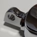 Motorcycle Premium Chrome & Black Front Driver Foot Pegs