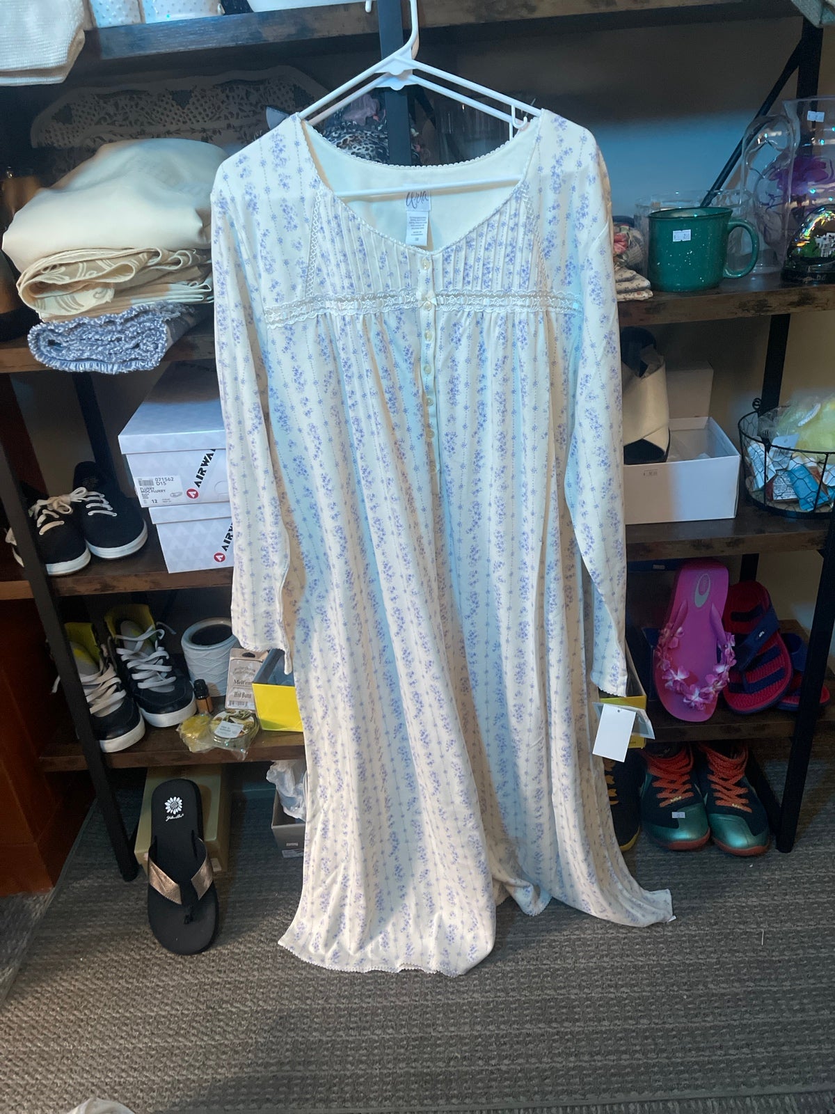 Aria long sleeve nightgowns new arrivals