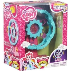 My Little Pony Ferris Wheel Display Set Hasbro Squishy Pops 2016 with 1 pop new