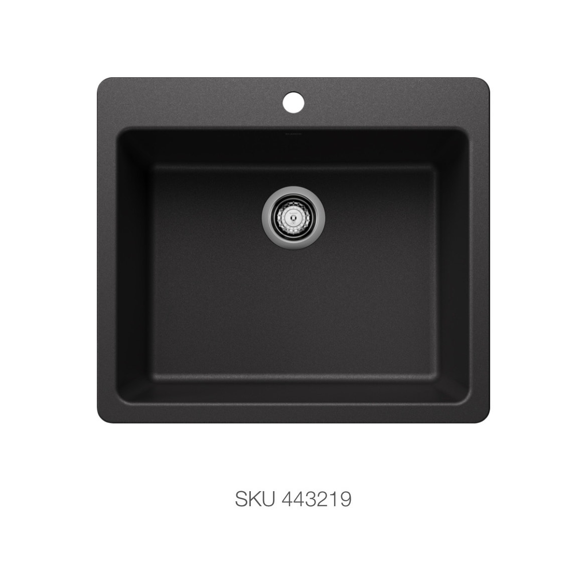 Blanco 443219 Liven 25” Drop-in / Undermount Single Basin Silgranit Kitchen Sink