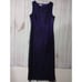Brilliante Dress Ladies 1x Sleeveless Beaded Purple