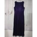 Brilliante Dress Ladies 1x Sleeveless Beaded Purple