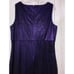 Brilliante Dress Ladies 1x Sleeveless Beaded Purple