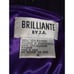 Brilliante Dress Ladies 1x Sleeveless Beaded Purple