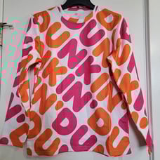 Size S Dunkin Donut Long Sleeves Shirt Men Women Adult UNISEX - BRAND NEW