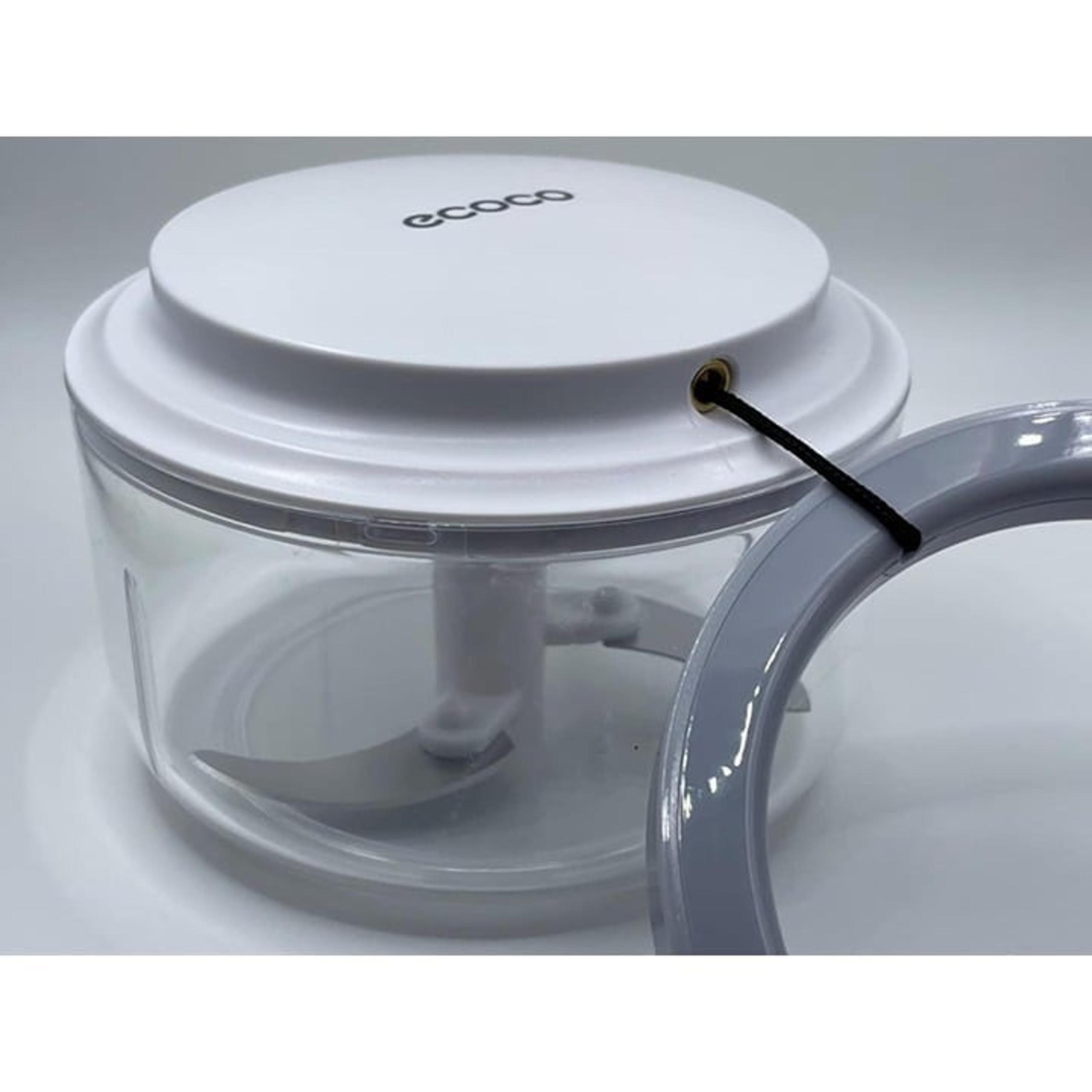 Manual Food Chopper Vegetable Chopper,  550ML Garlic Mincer Hand Pull String