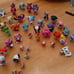 Littlest pet shop lot houses and figures