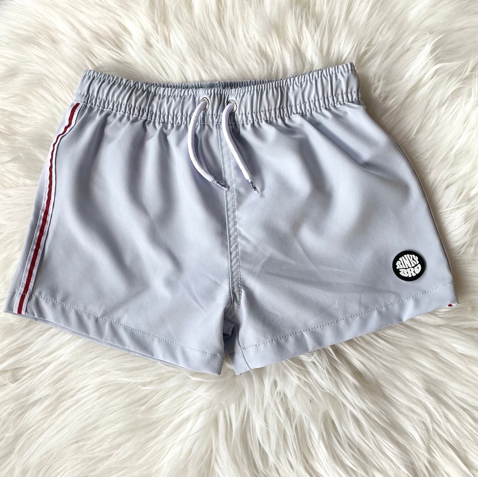 BinkyBro Kids Side Stripe Swim Shorts~ 6/7 Years