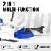 52 cc Gas 2-Stroke 2-in-1 Brush Cutter and String Hand Held Trimmer