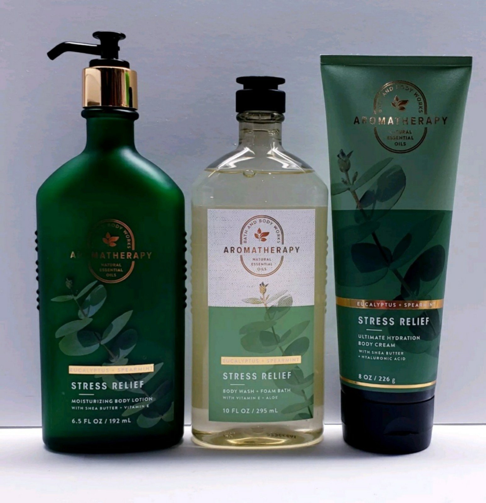 Bath & Body Works EUCALYPTUS & SPEARMINT Body Cream, Body Lotion, Body Wash