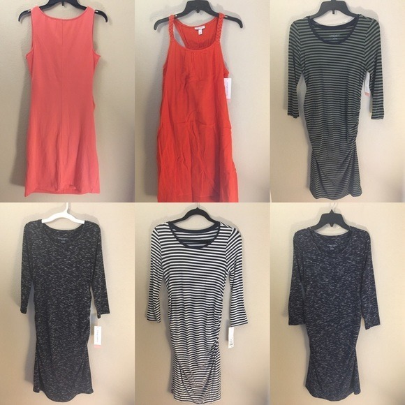 6 XS Maternity Dresses Liz Lange T-Shirt