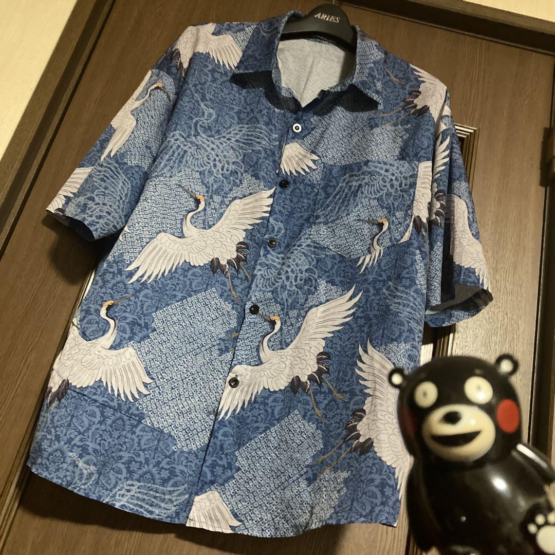 Super cool! THE Japanese-style Aloha shirt ¥9888 → Now...