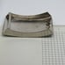 Vintage Alpaca Mexico Crushed Turquoise Inlay Horse Head Horseshoe Belt Buckle