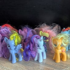My Little Pony G4 Friendship Rainbow Power Lot (8) Rainbow Dash Twilight Sparkle
