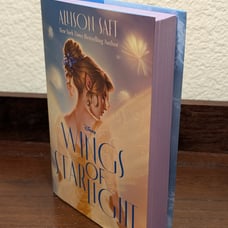 Wings of Starlight with sprayed edges - Allison Saft