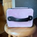 Vintage Light Pink & Dark Brown Juicy Couture Train Case