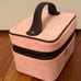 Vintage Light Pink & Dark Brown Juicy Couture Train Case