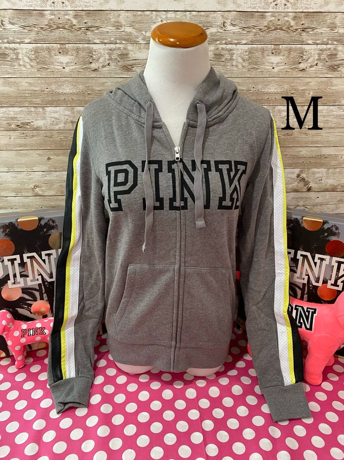 NWT VS PINK perfect full zip hoodie