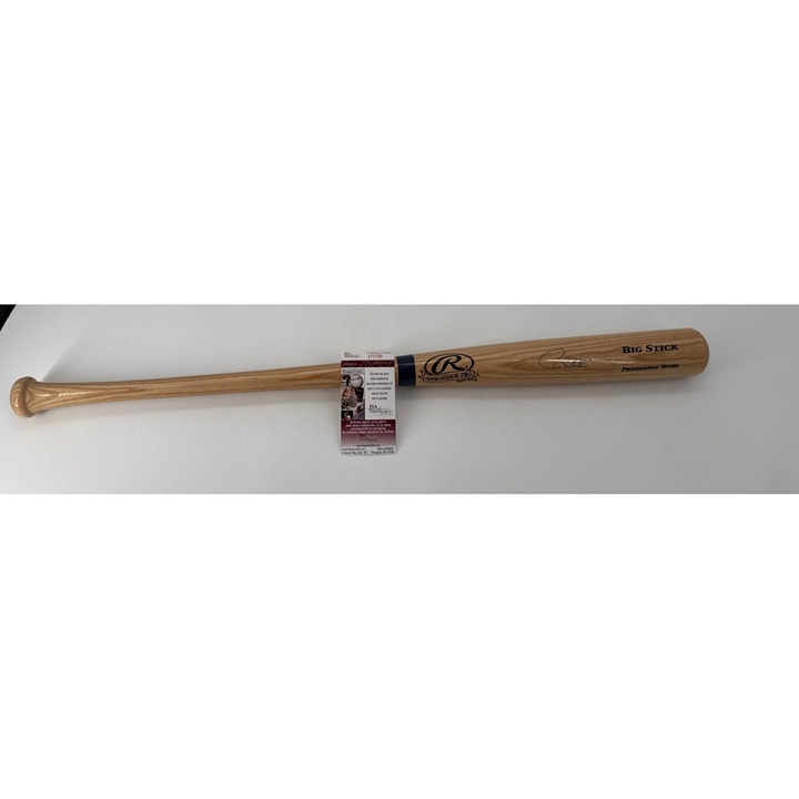 Paul Molitor Signed Baseball Bat Rawlings Professional Model JSA COA Brewers