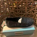 New Toms Youth Alpargata Black Cosmic Glitter Girls Shoes 5 NWT