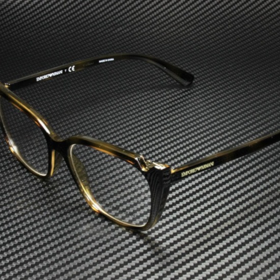Emporio Armani Men's Matte Blue 54mm Eyeglasses!