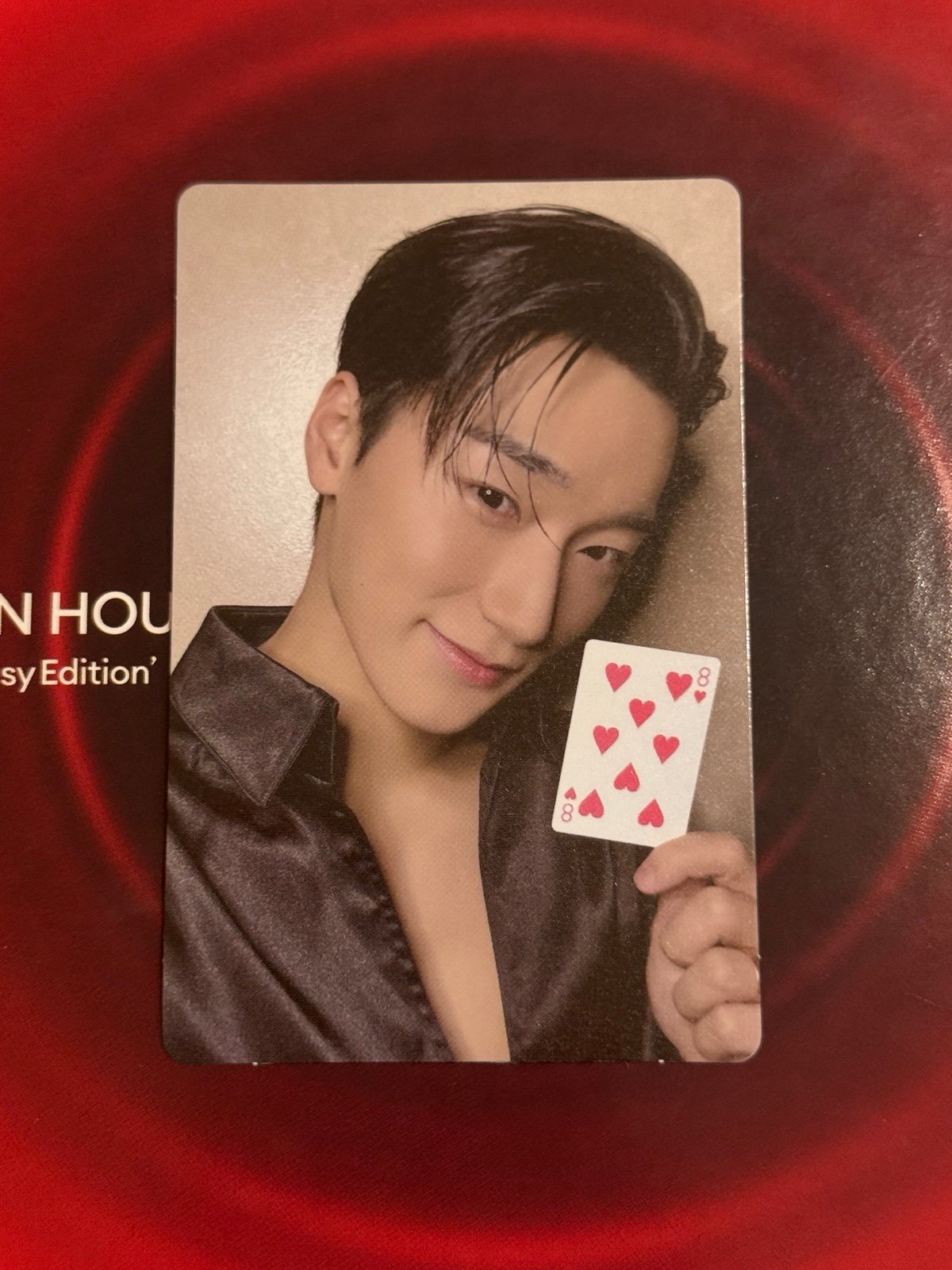 ateez in your fantasy hello82 magician san photocard
