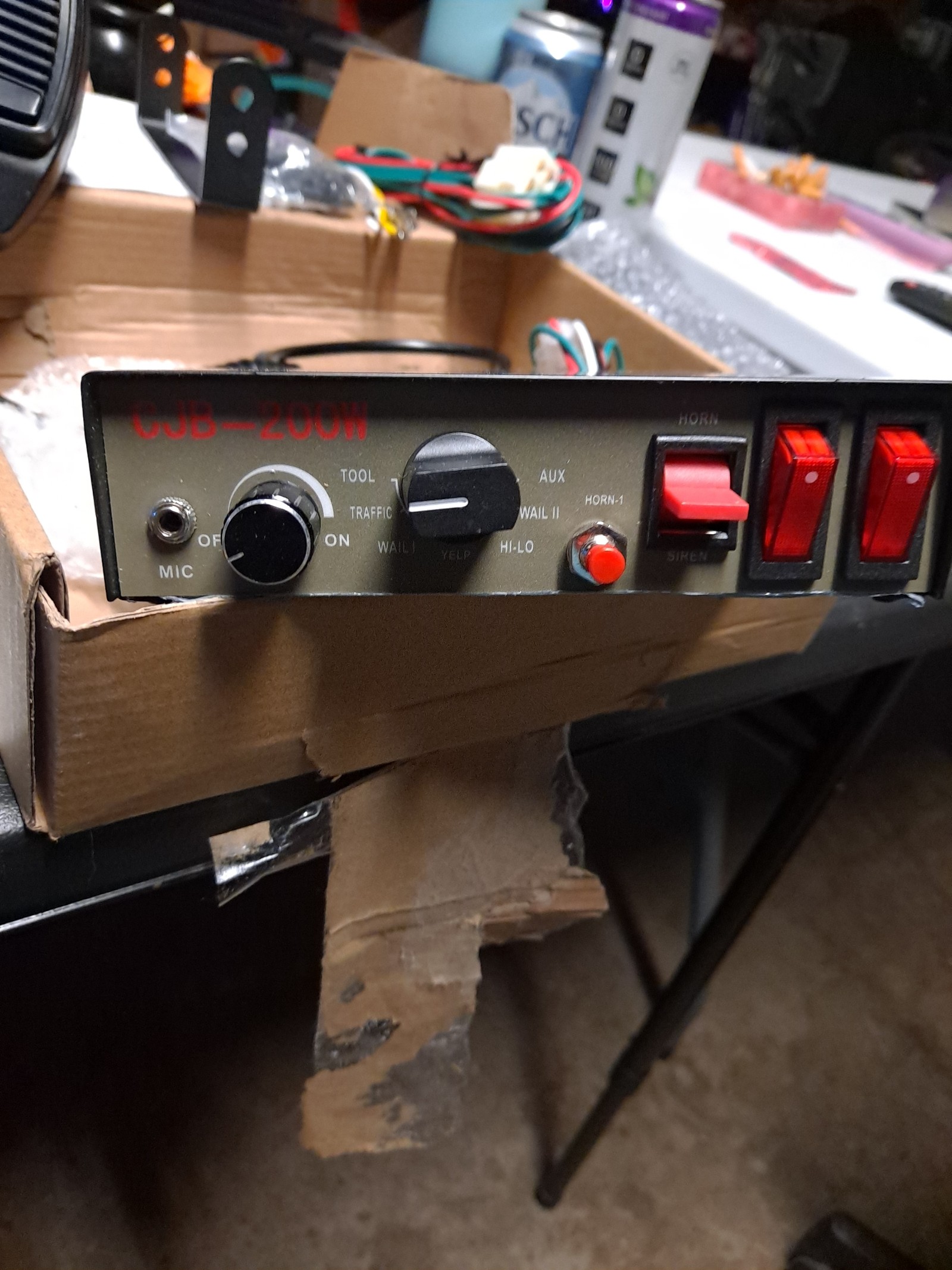 Mini high powered siren