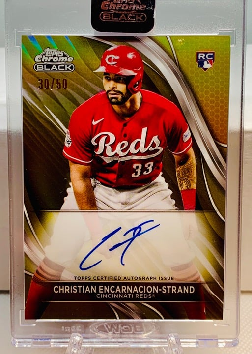 #30/50 Christian Incarnation-Strand Rookie Auto Card