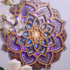 Light up mandala
