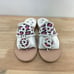 Jack Rogers Jacks Flat Sandals- Neon Pink Leopard- Size 5- NIB