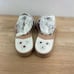 Jack Rogers Jacks Flat Sandals- Neon Pink Leopard- Size 5- NIB